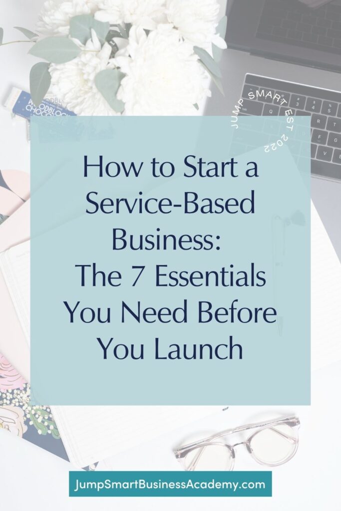 woman learning how to start a service-based business